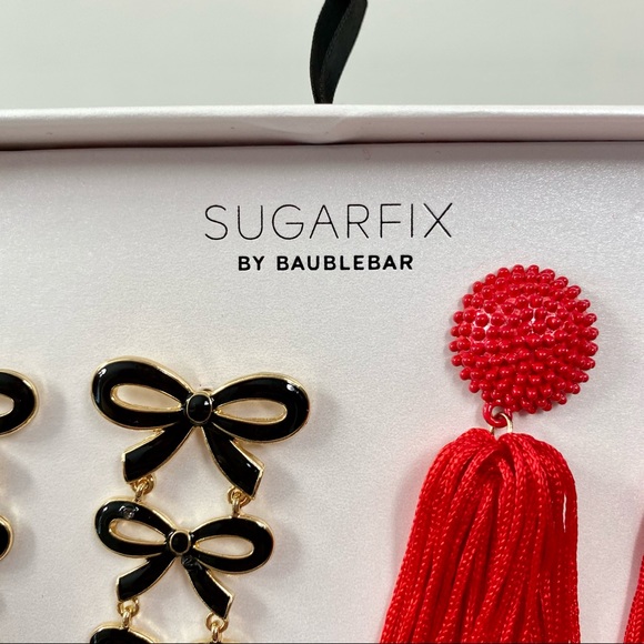 NEW! SUGARFIX by Baublebar Set 2 Pairs Earrings - Picture 7 of 8